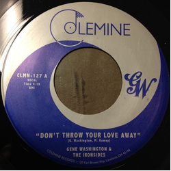 Gene Washington (2) / The Ironsides Don't Throw Your Love Away Vinyl 7" USED