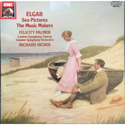 Sir Edward Elgar / Felicity Palmer / London Symphony Chorus / London Symphony Orchestra / Richard Hickox Sea Pictures, The Music Makers Vinyl LP USED