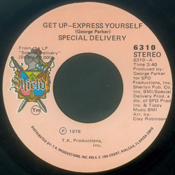 Special Delivery Get Up - Express Yourself Vinyl 7" USED
