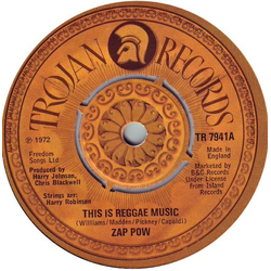 Zap Pow This Is Reggae Music Vinyl 7" USED