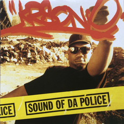 KRS-One Sound Of Da Police Vinyl 7" USED