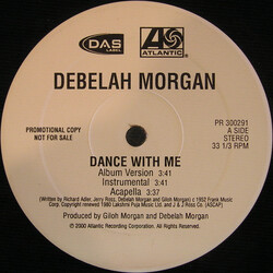 Debelah Morgan Dance With Me USED VINYL 12INCH PROMO