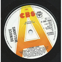 Deniece Williams I Found Love Vinyl 7" USED