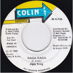 Jigsy King Raga Raga USED VINYL 7INCH