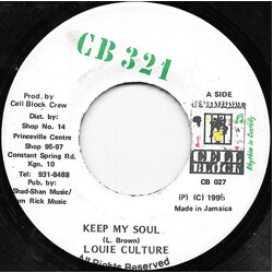 Louie Culture / Little Jack (2) Keep My Soul / Lucifer Intention USED VINYL 7INCH 45 RPM