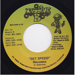Ninjaman Set Speed USED VINYL 7INCH 45 RPM SINGLE
