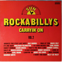 Various Sun Rockabillys Vol. 2 Carryin' On Vinyl LP USED