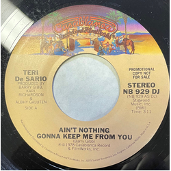 Teri Desario Ain't Nothing Gonna Keep Me From You Vinyl 7" USED