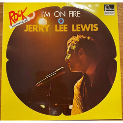 Jerry Lee Lewis I'm On Fire Vinyl LP USED