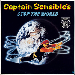 Captain Sensible Stop The World Vinyl 12" USED