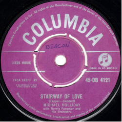 Michael Holliday Stairway Of Love Vinyl 7" USED