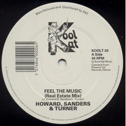 Jeffrey Howard / Romel Sanders / Lonell Turner Feel The Music Vinyl 12" USED
