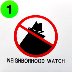 Various Neighborhood Watch Volume One Vinyl 12" USED