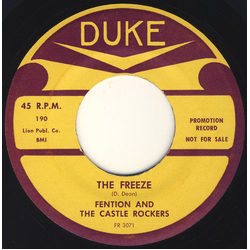 Fenton Robinson / The Castle Rockers / David Dean's Combo The Freeze / Double Freeze Vinyl 7" USED