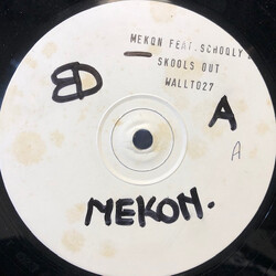 Mekon / Schoolly D Skool's Out USED VINYL 12INCH WHITE LABEL