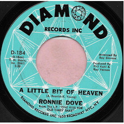 Ronnie Dove A Little Bit Of Heaven USED VINYL 7INCH 45 RPM SINGLE STYRENE