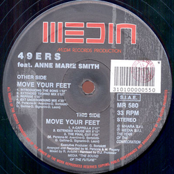 49ers / Ann-Marie Smith Move Your Feet Vinyl 12" USED
