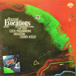 Albert Roussel / Czech Philharmonic Chorus / Josef Veselka / The Czech Philharmonic Orchestra / Zdeněk Košler Evocations Vinyl LP USED