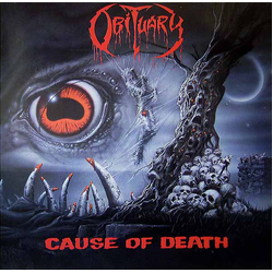 Obituary Cause Of Death Vinyl LP USED