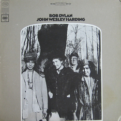 Bob Dylan John Wesley Harding Vinyl LP USED