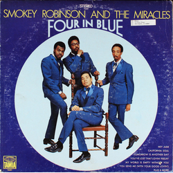 The Miracles Four In Blue Vinyl LP USED