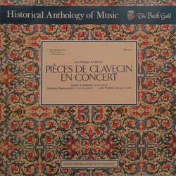 Jean-Philippe Rameau / Gustav Leonhardt / Nikolaus Harnoncourt / Lars Frydén Pièces De Clavecin En Concert Vinyl LP USED
