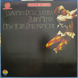 Igor Stravinsky / Zubin Mehta / The New York Philharmonic Orchestra Petrouchka Vinyl LP USED