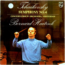 Pyotr Ilyich Tchaikovsky / Concertgebouworkest / Bernard Haitink Symphony No. 4 Vinyl LP USED