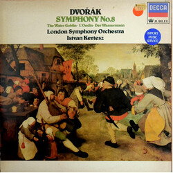 Antonín Dvořák / István Kertész / The London Symphony Orchestra Symphony No. 8 (No. 4) In G Major ● The Water Goblin Vinyl LP USED