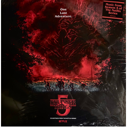 Various Stranger Things 5 Vinyl LP USED