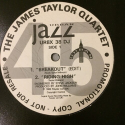 The James Taylor Quartet Break Out USED VINYL 12INCH 45 RPM SINGLE PROMO