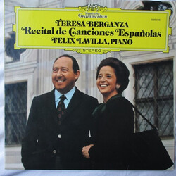 Teresa Berganza / Felix Lavilla Recital De Canciones Españolas Vinyl LP USED