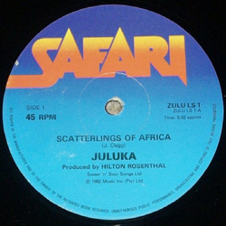 Juluka Scatterlings Of Africa Vinyl 12" USED