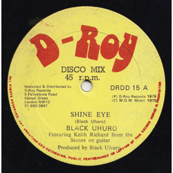 Black Uhuru / D-Roy Band Shine Eye Vinyl 12" USED
