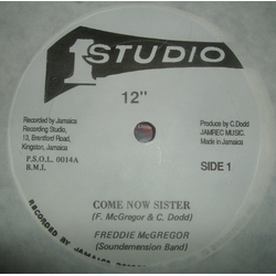 Freddie McGregor / Prince Jazzbo Come Now Sister / Crab Walking Vinyl 12" USED