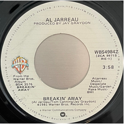 Al Jarreau Breakin' Away / Blue Rondo A La Turk (Round, Round, Round) Vinyl 7" USED