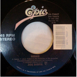 Joe Diffie Home Vinyl 7" USED