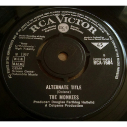 The Monkees Alternate Title Vinyl 7" USED