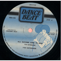 7th Extension Band / Ranking Devon All Nations Have To Bow / Hard Times Vinyl 12" USED
