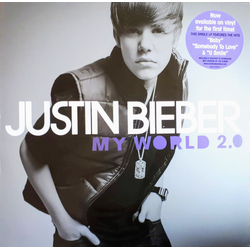 Justin Bieber My World 2.0 Vinyl LP USED