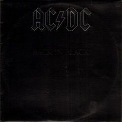 AC/DC Back In Black Vinyl LP USED