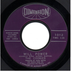 The Cookies Will Power / I Want A Boy For My Birthday Vinyl 7" USED