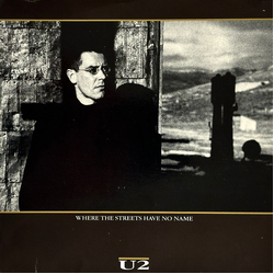 U2 Where The Streets Have No Name Vinyl 7" USED
