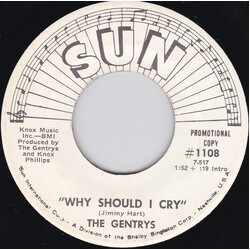 The Gentrys Why Should I Cry USED VINYL 7INCH 45 RPM PROMO