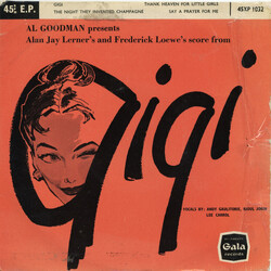 Alan Jay Lerner / Frederick Loewe / Al Goodman And His Orchestra Gigi USED VINYL 7INCH EP 45 RPM