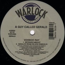 A Guy Called Gerald Voodoo Ray Vinyl 12" USED