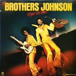 Brothers Johnson Right On Time Vinyl LP USED