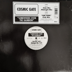 Cosmic Gate Somewhere Over The Rainbow Vinyl 12" USED