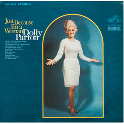 Dolly Parton Just Because I'm A Woman Vinyl LP USED