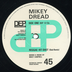 Mikey Dread Reggae Hit Shot / Pave The Way Vinyl 12" USED